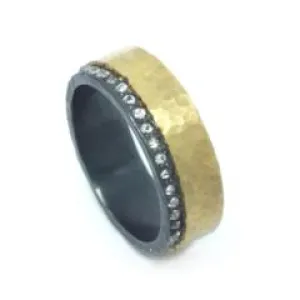 Off Set Diamond Eternity Band