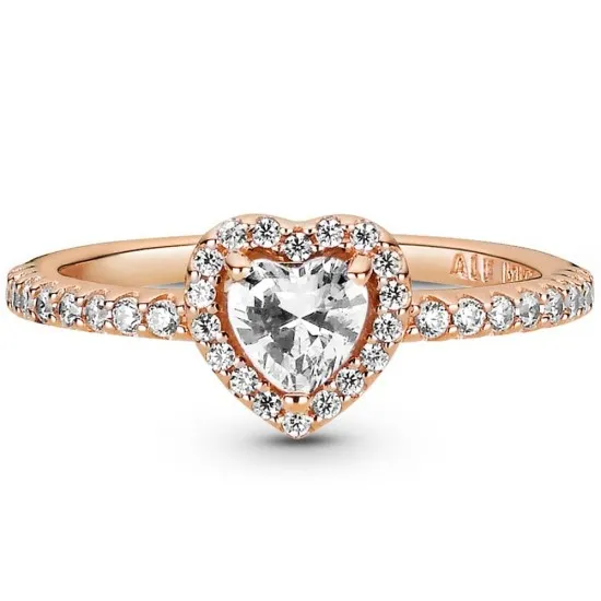 Pandora Rose Elevated Heart Ring