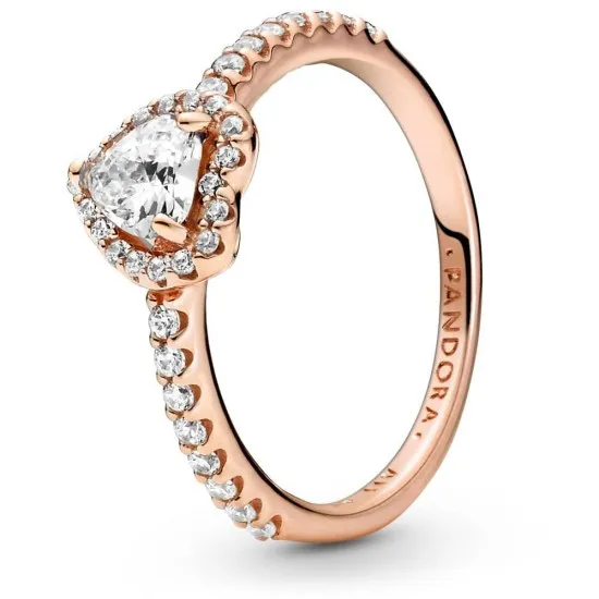 Pandora Rose Elevated Heart Ring
