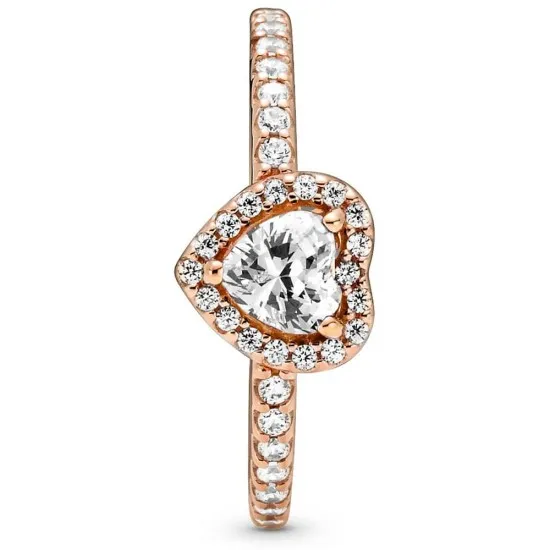 Pandora Rose Elevated Heart Ring