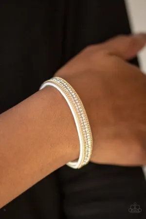 Paparazzi Babe Bling - Gold Bracelet