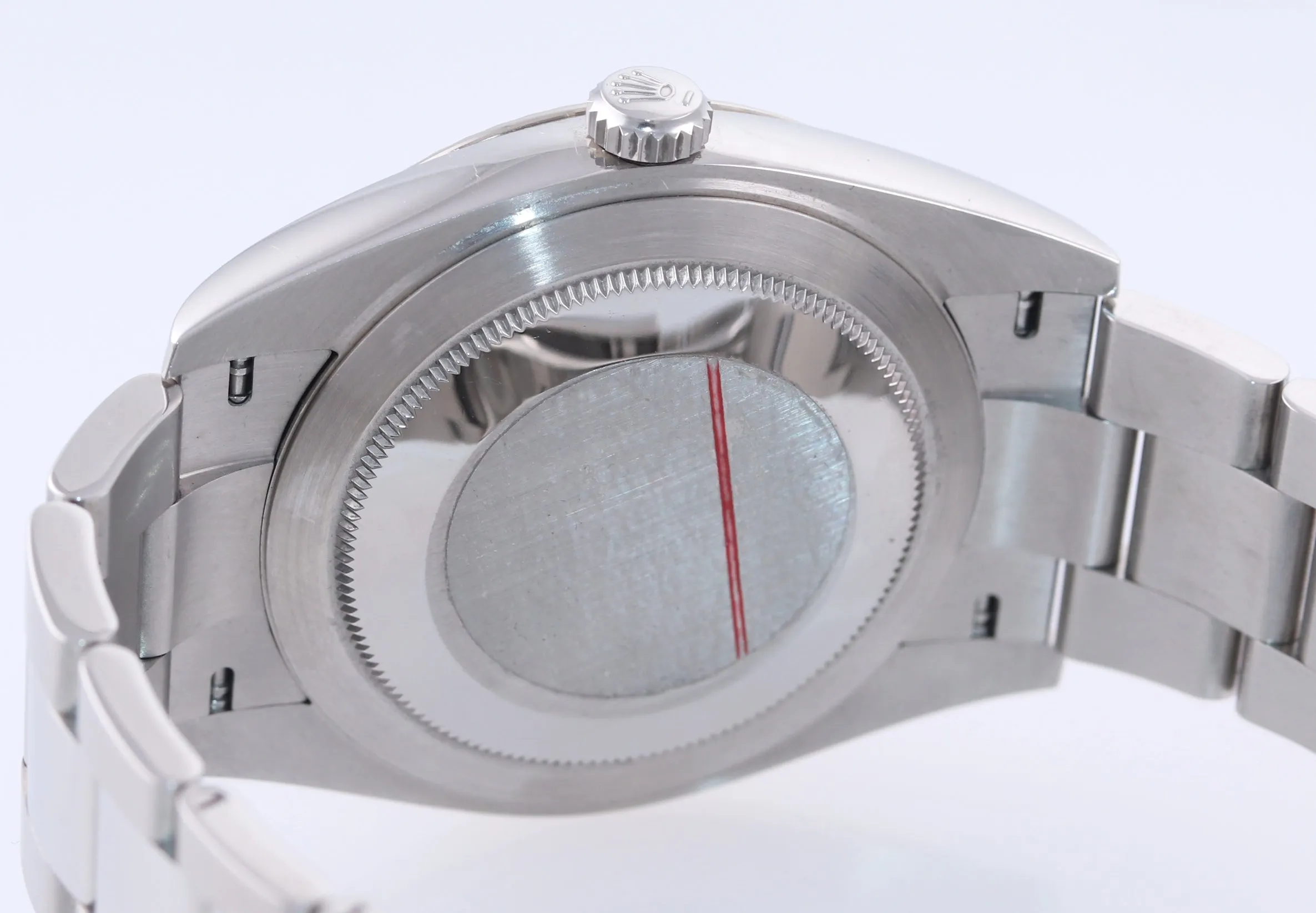 PAPERS NEW Rolex DateJust 41 126334 Blue Stick Steel White Gold Fluted Watch Box
