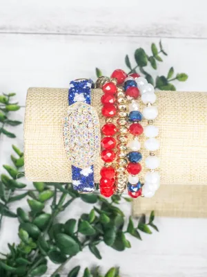 PATRIOTIC BRACELET SET