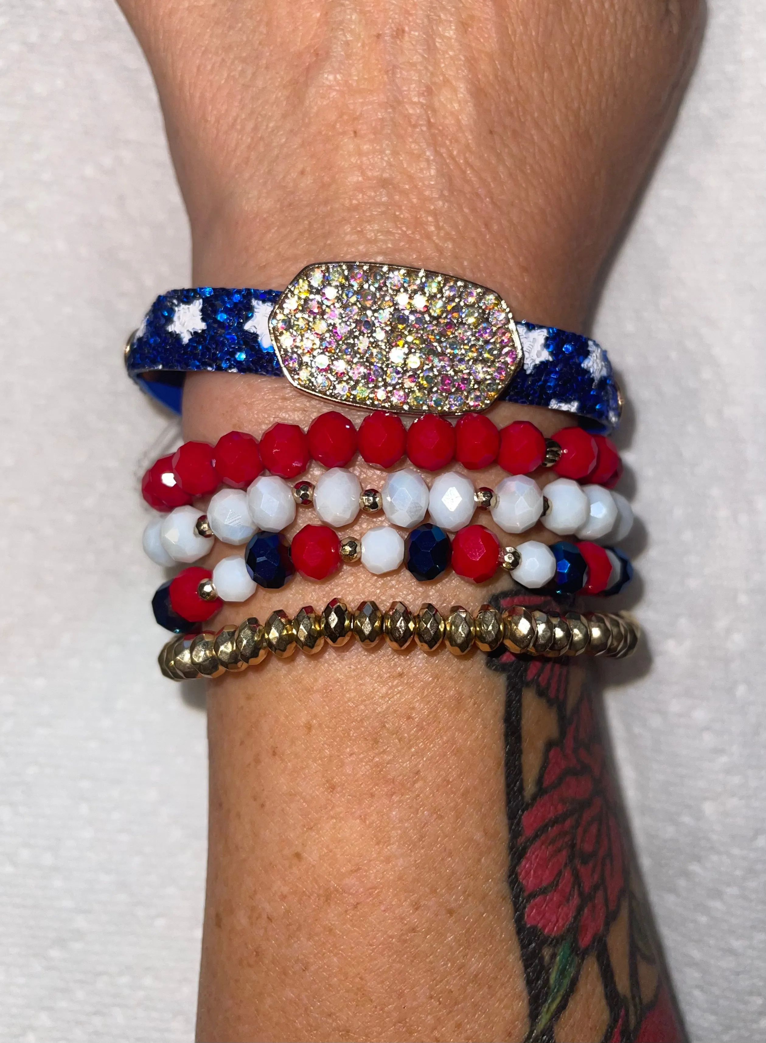 PATRIOTIC BRACELET SET
