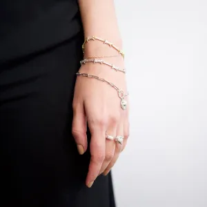 Pave Barbed Wire Bracelet