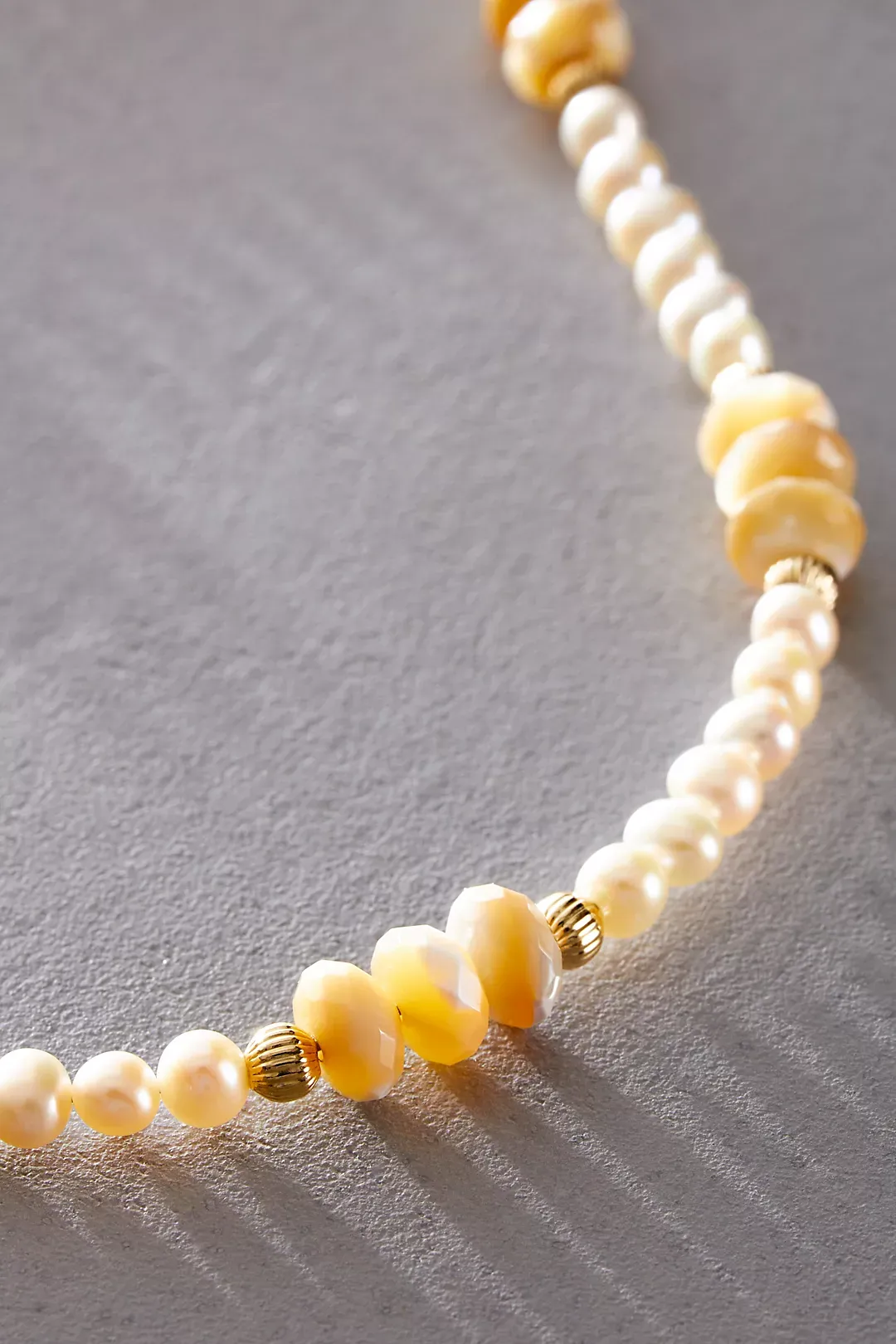 Pearl & Mother of Pearl Necklace