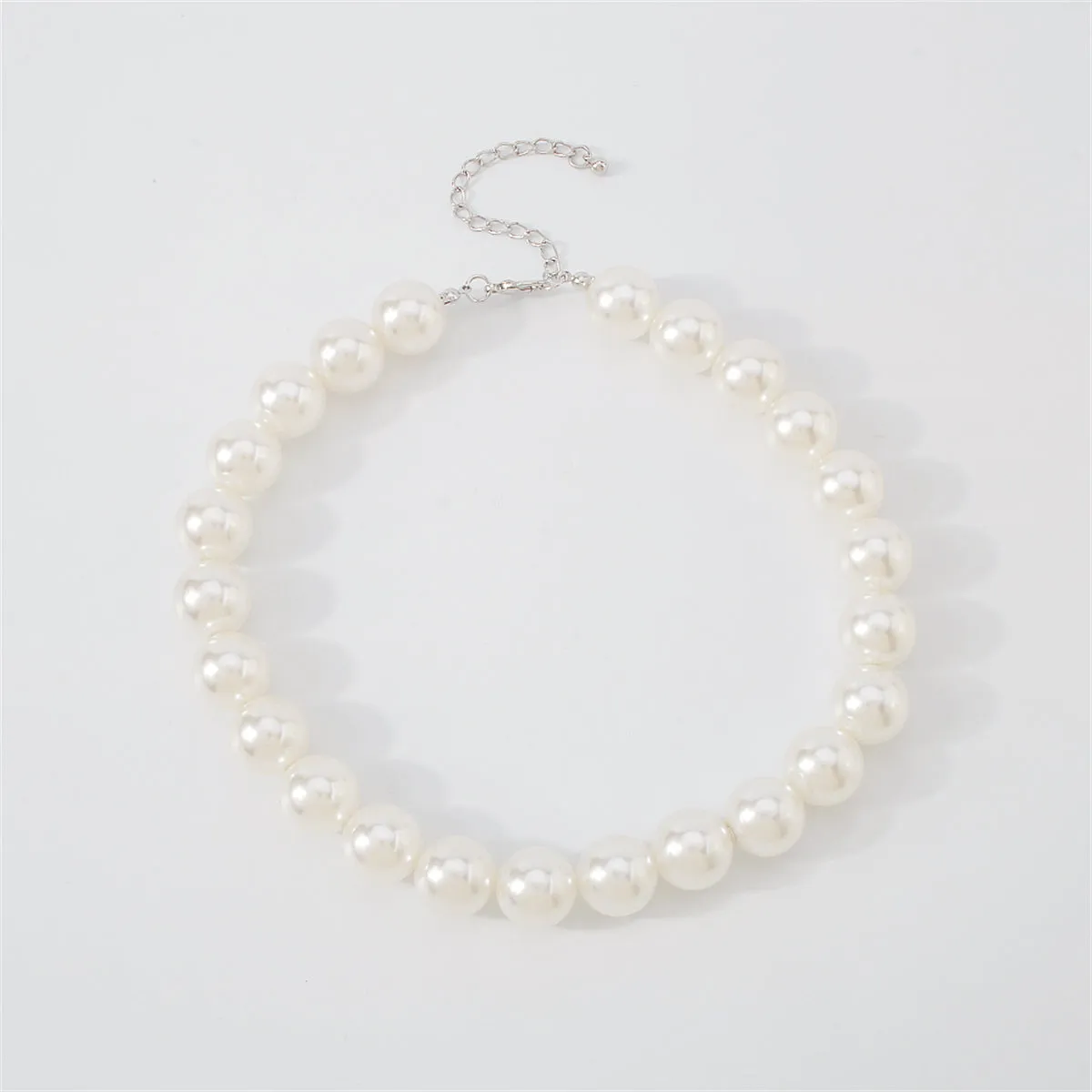 Pearl & Silver-Plated Necklace