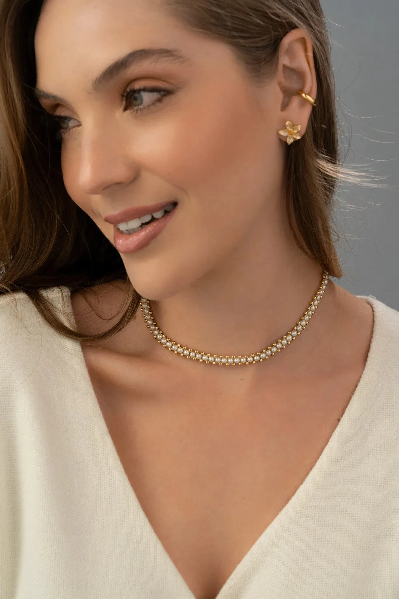 Pearl Weave Choker