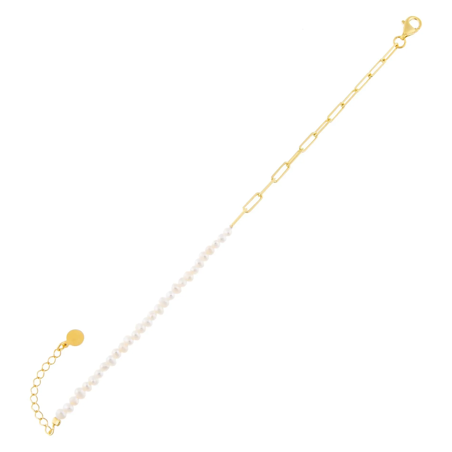 Pearl X Link Bracelet
