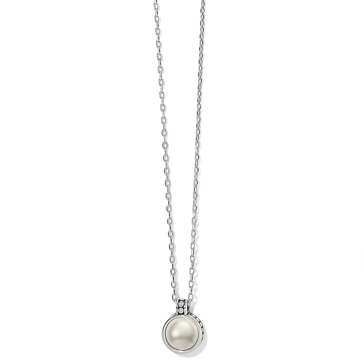 Pebble Dot Pearl Short Necklace - JM7425