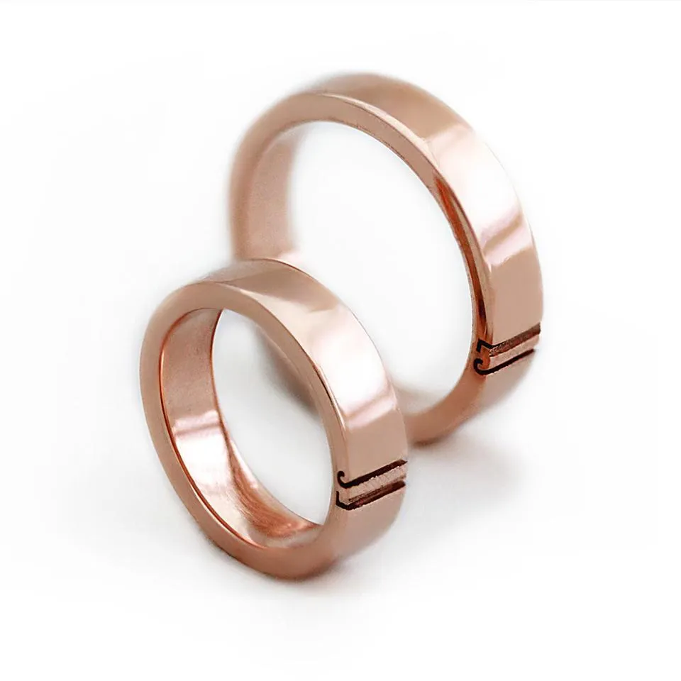 Personalized wedding bands
