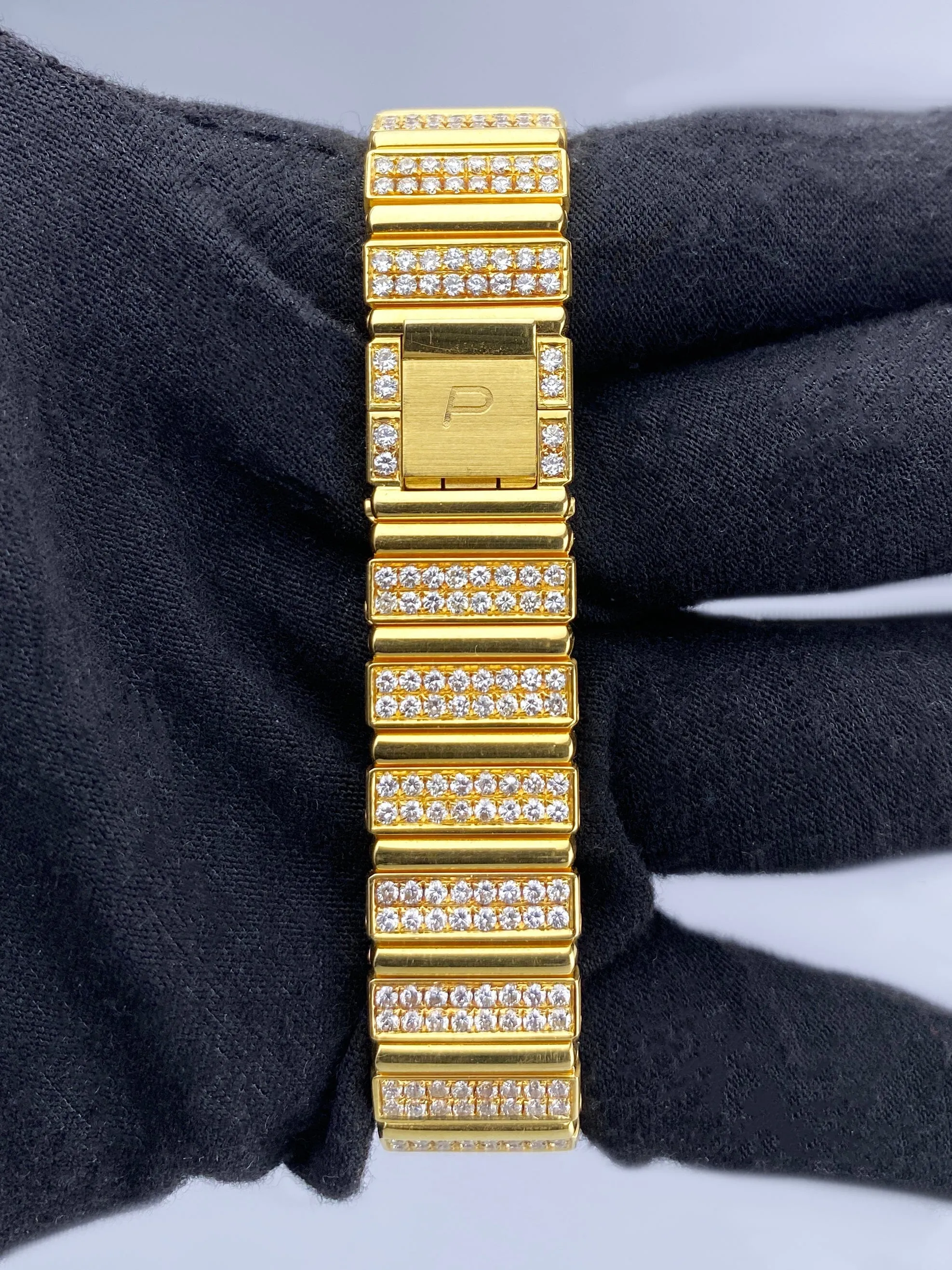 Piaget Polo 761 C701 Diamond 18K Yellow Gold Ladies Watch