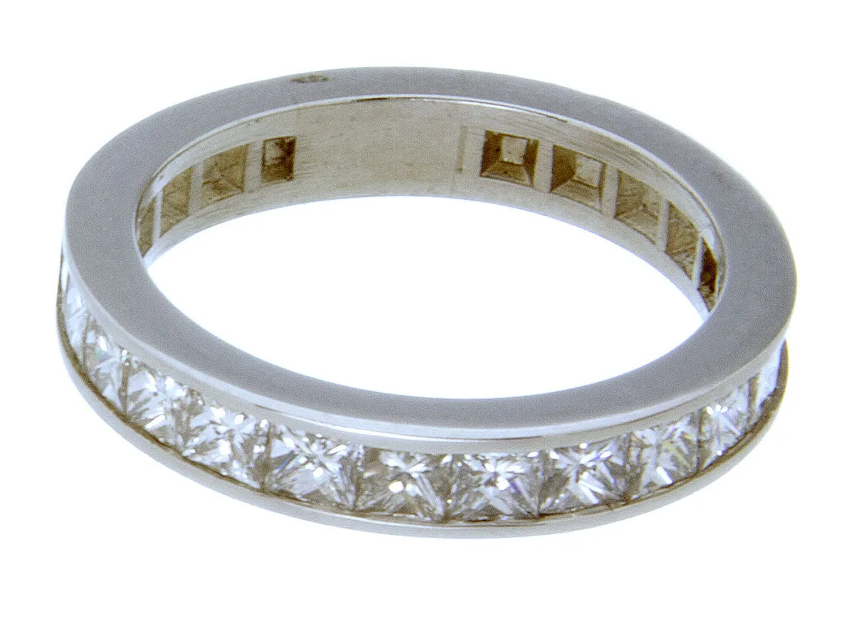 Platinum 1.82ct Diamond Anniversary Band