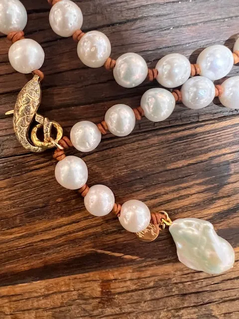 Princess Necklace w/ Vermeil Clasp