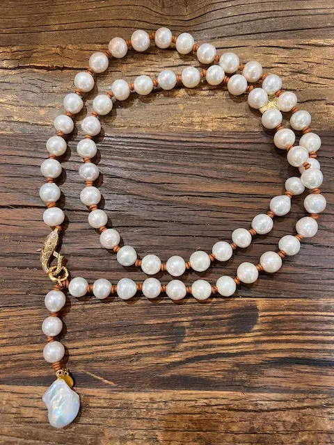 Princess Necklace w/ Vermeil Clasp