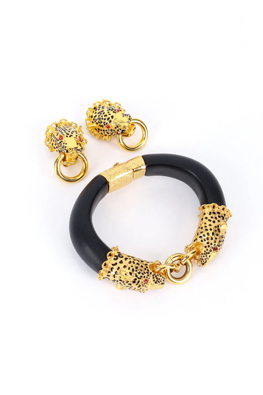 "The Duchess Of Windsor" Panther Knocker Set