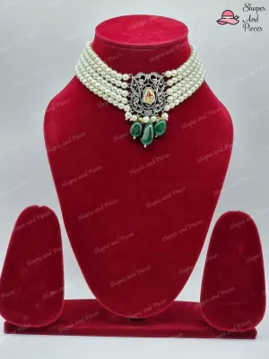 Rabia Pearl Fusion Set