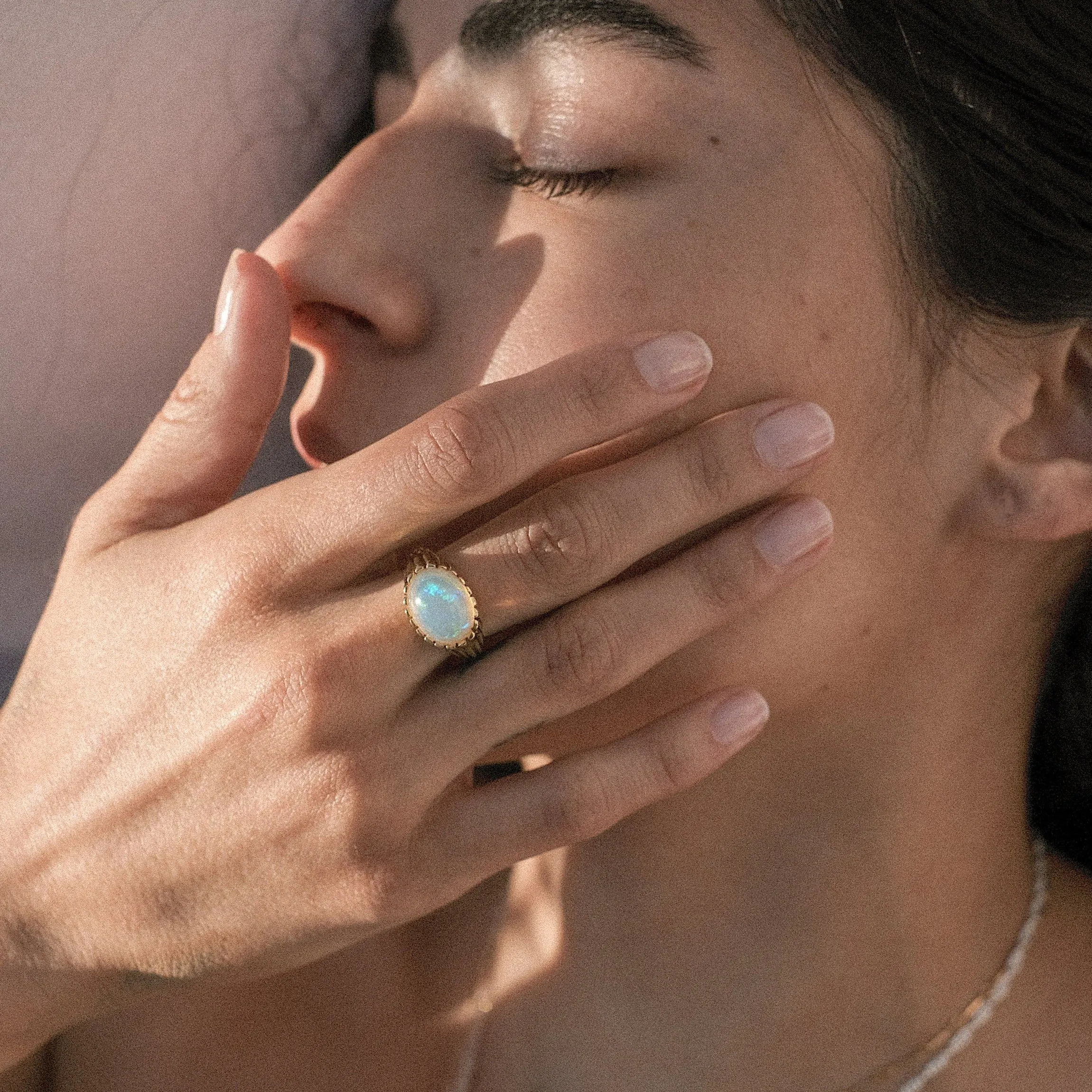 Ridge Opal Ring