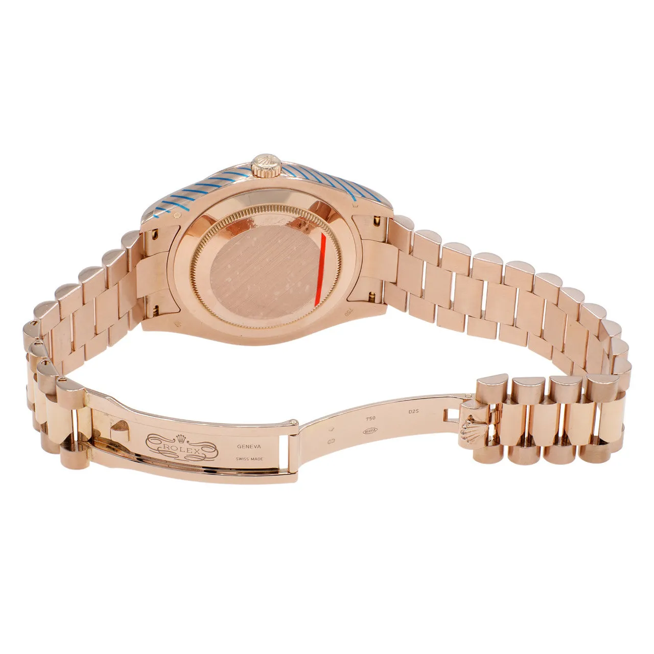Rolex 18K Everose Gold Day-Date II 218235