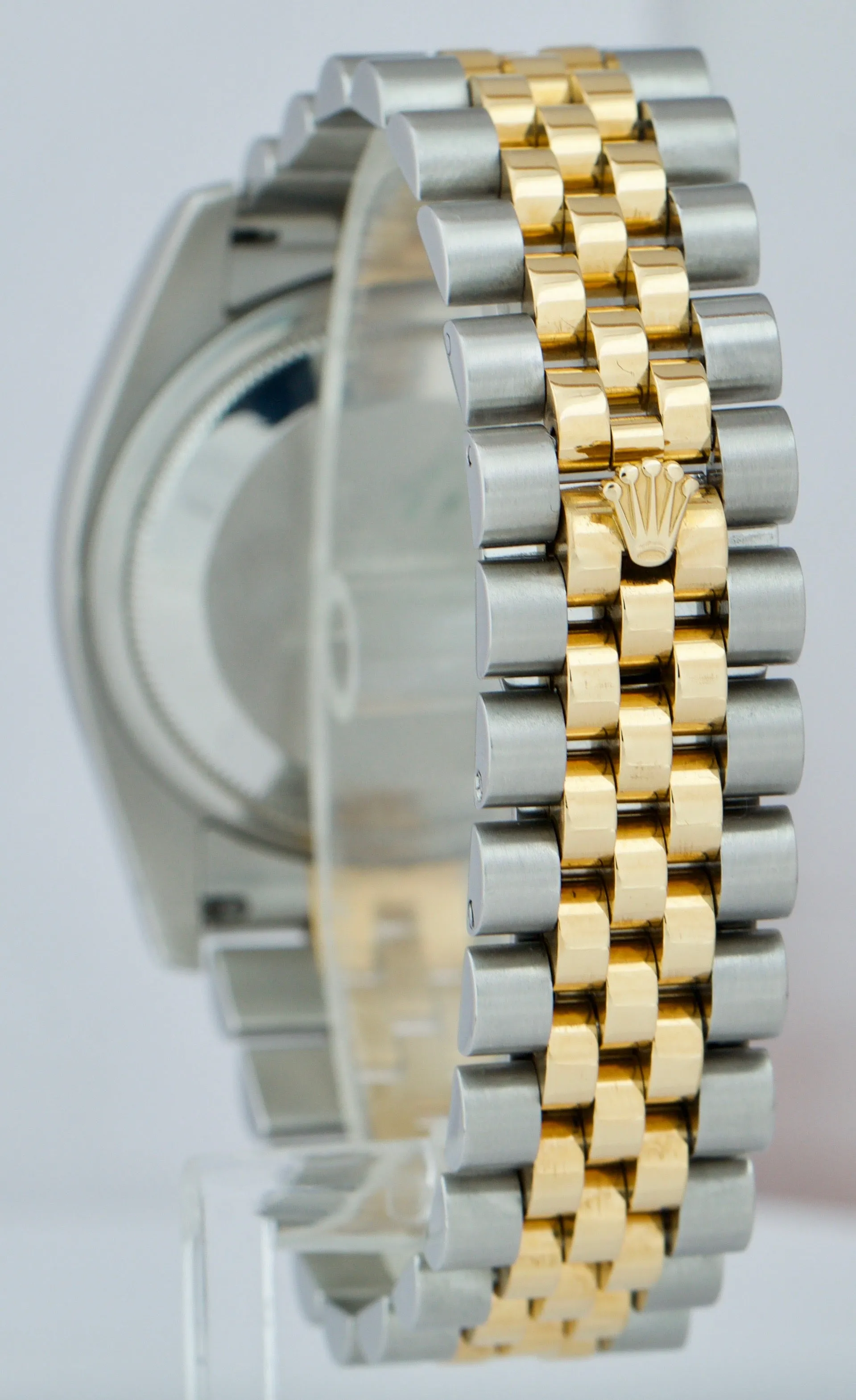 Rolex DateJust 36mm Champagne 18K Yellow Gold Two-Tone Jubilee Watch 116233