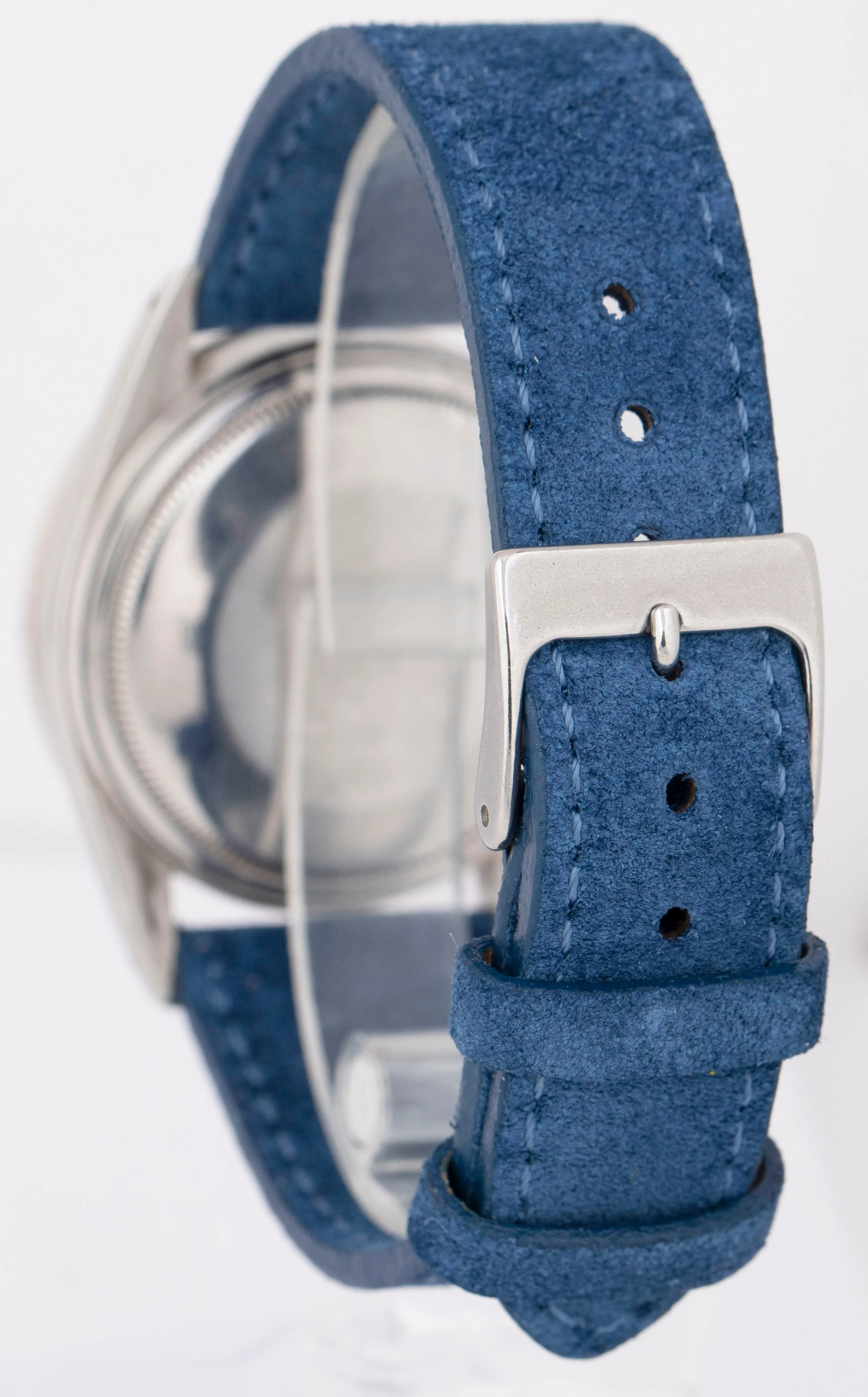 Rolex DateJust 36mm MOP DIAMOND Stainless Steel Automatic Blue Watch 16014