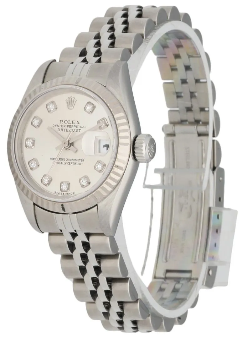 Rolex Datejust 79174 Diamond Dial Ladies Watch Box & Paper