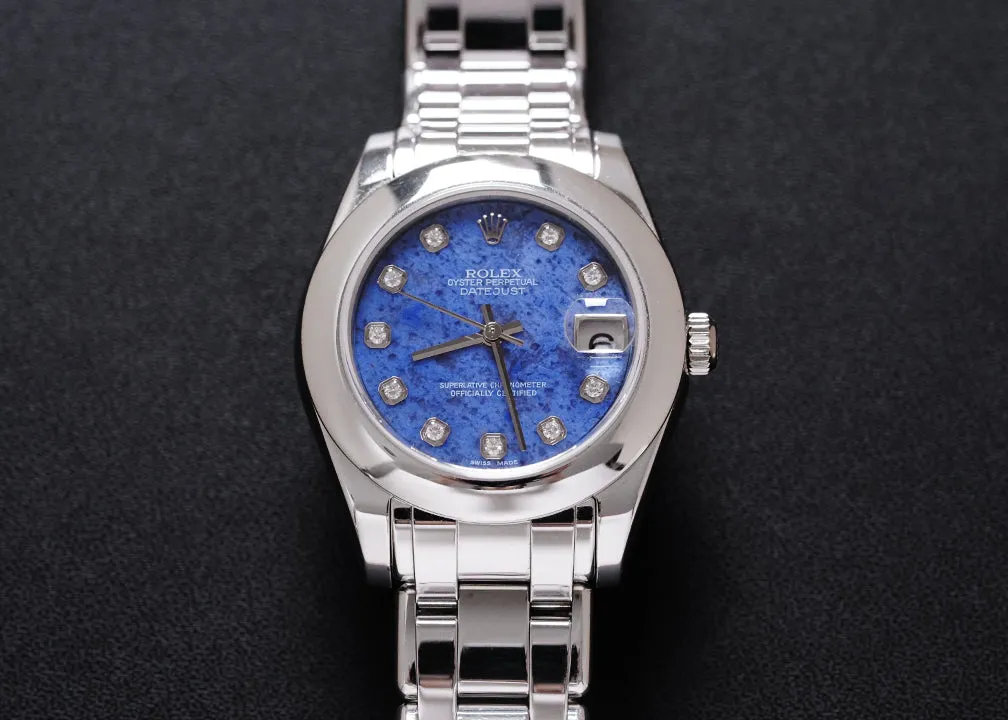 Rolex Datejust 81209 Sodalite WG