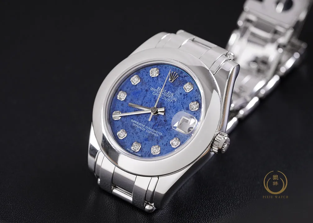Rolex Datejust 81209 Sodalite WG