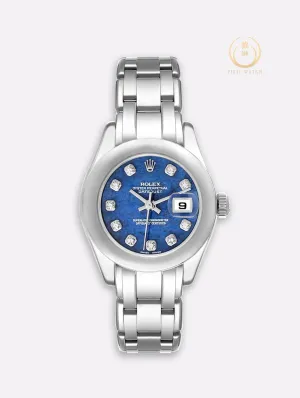 Rolex Datejust 81209 Sodalite WG