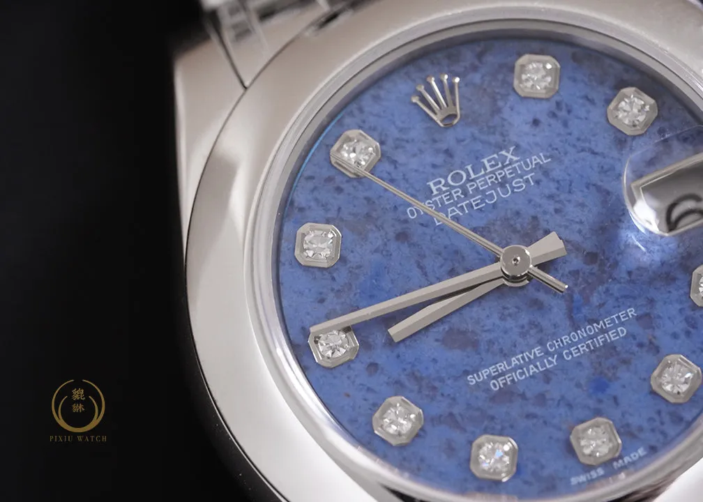 Rolex Datejust 81209 Sodalite WG