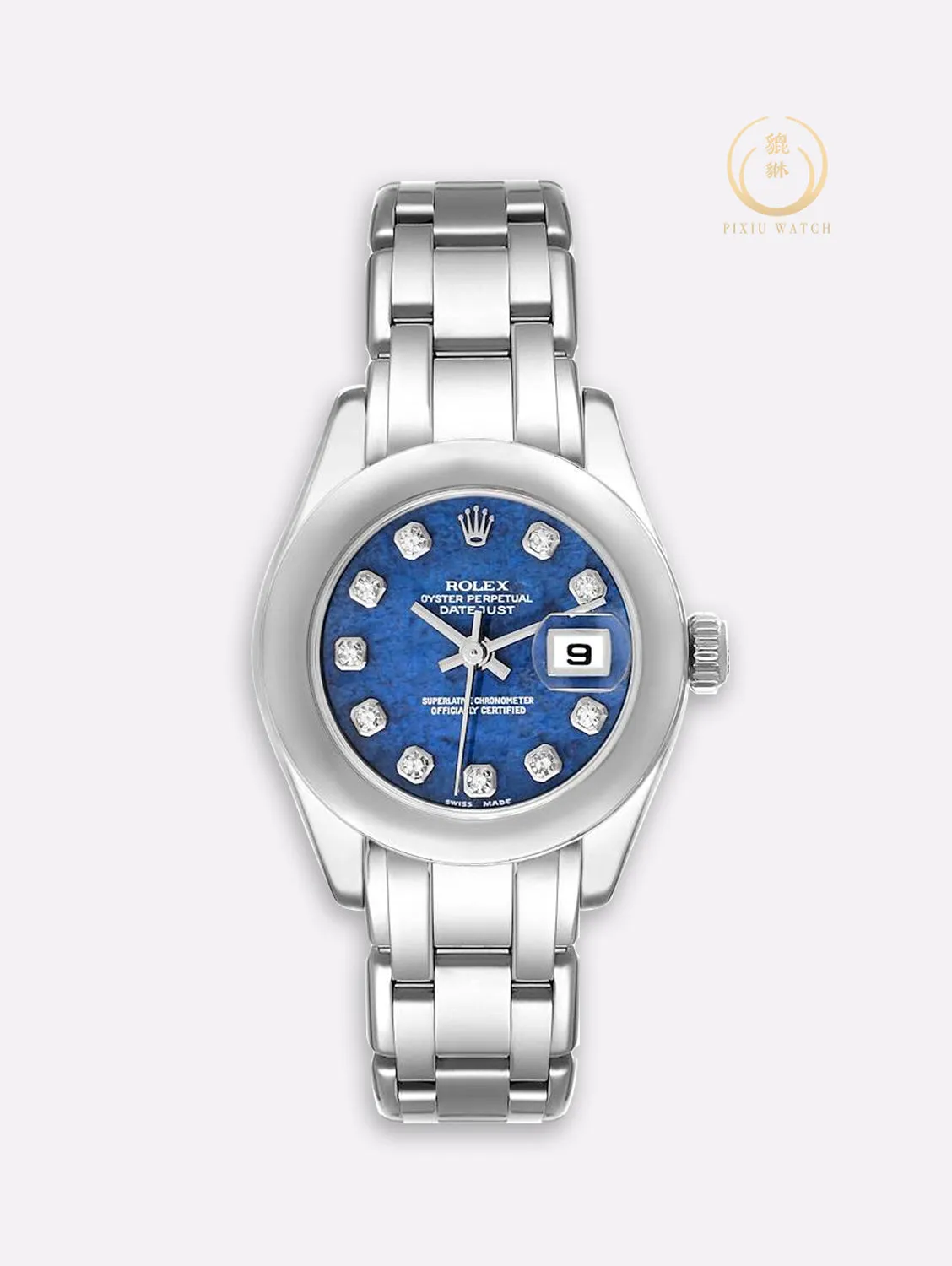 Rolex Datejust 81209 Sodalite WG