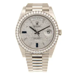 Rolex Day-Date 40 Automatic Diamond Men's Watch 228349rbr-0036