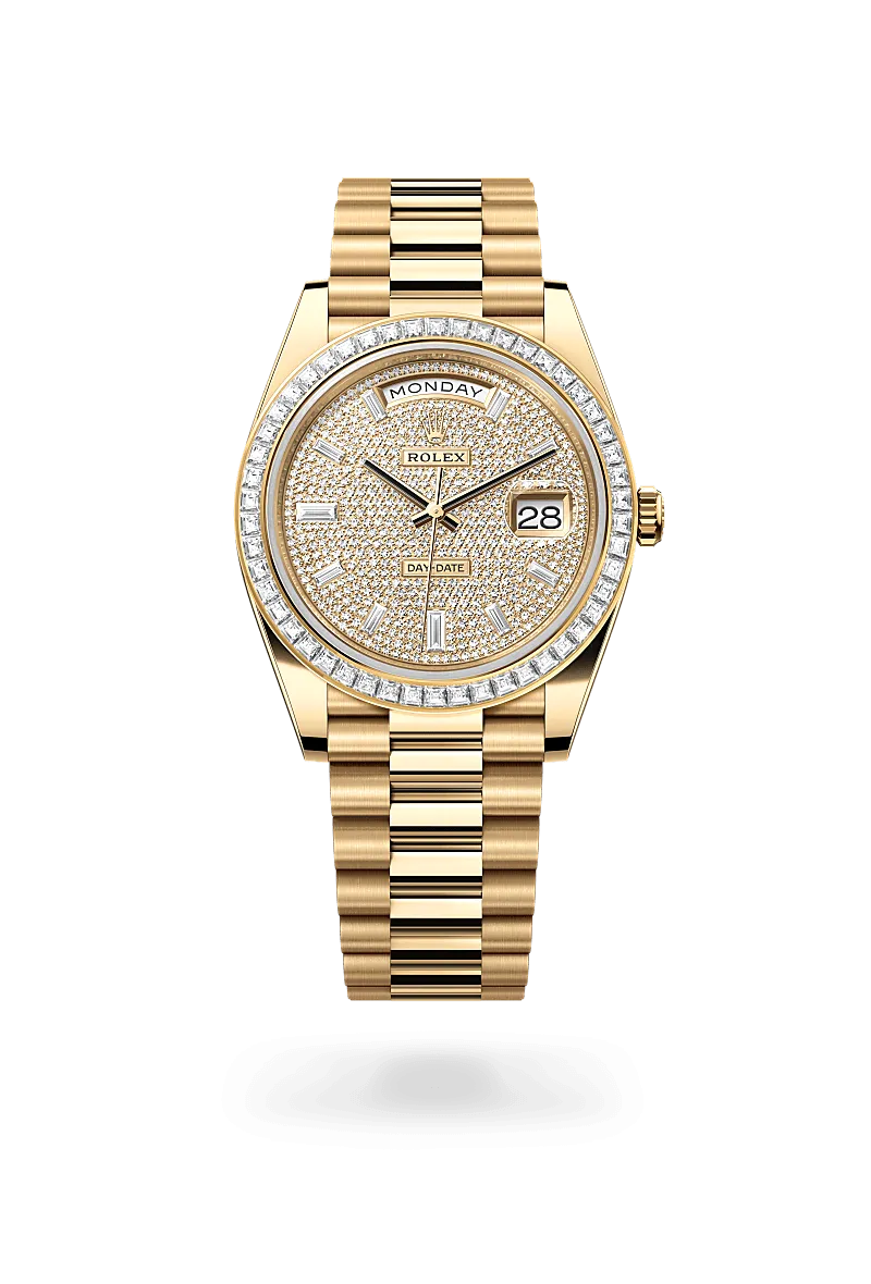 Rolex Day-Date 40 in 18 kt yellow gold, M228398TBR-0036 | Schwanke-Kasten Jewelers