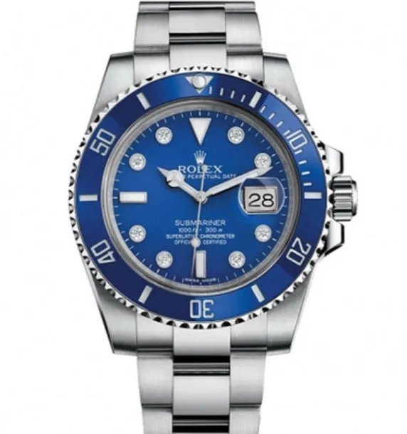 Rolex Submariner "Smurf"  Gold 116619LB