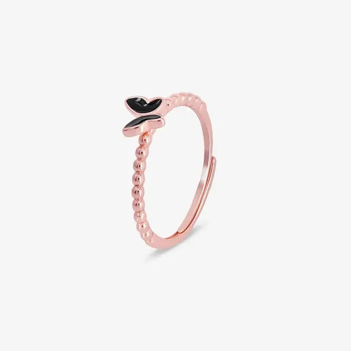 Rose Radiance Stack Rings