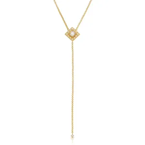 Rowena Lariat Necklace