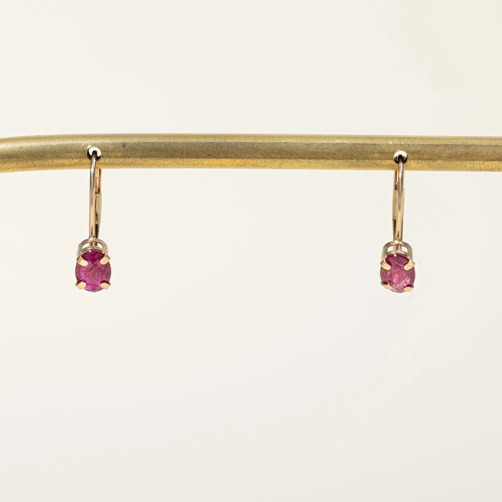 Ruby Drop Earrings | 0.90ctw |