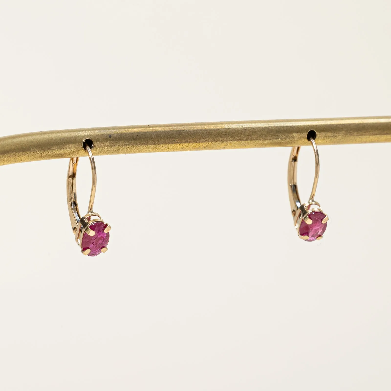 Ruby Drop Earrings | 0.90ctw |