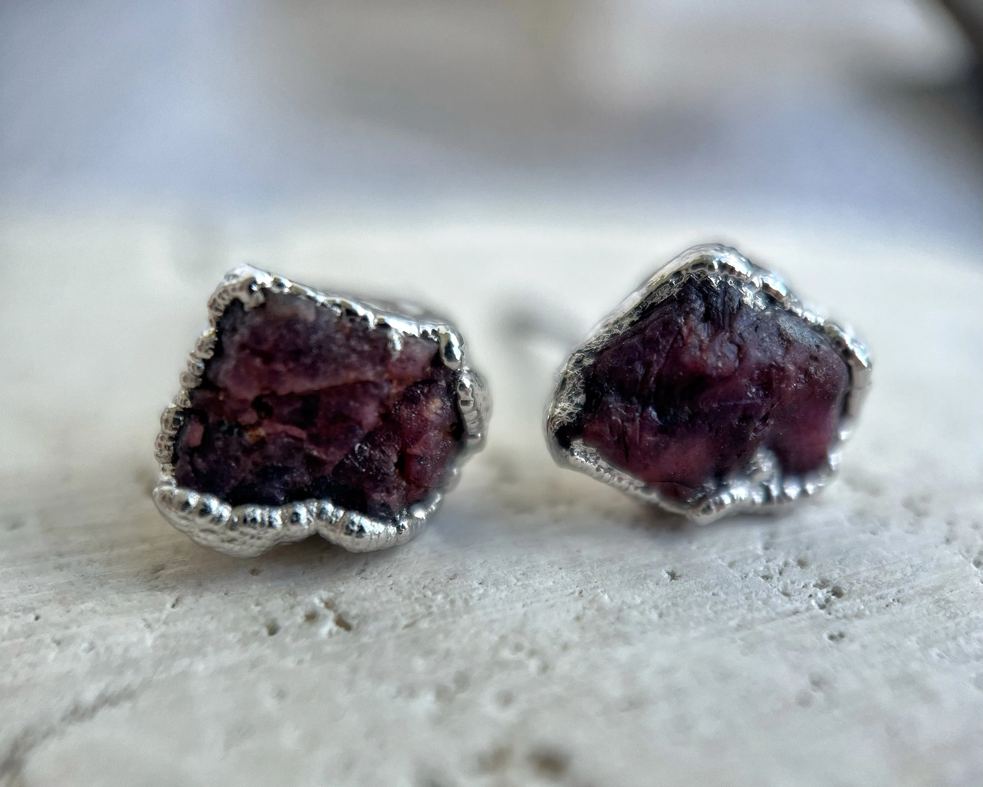 Ruby Studs