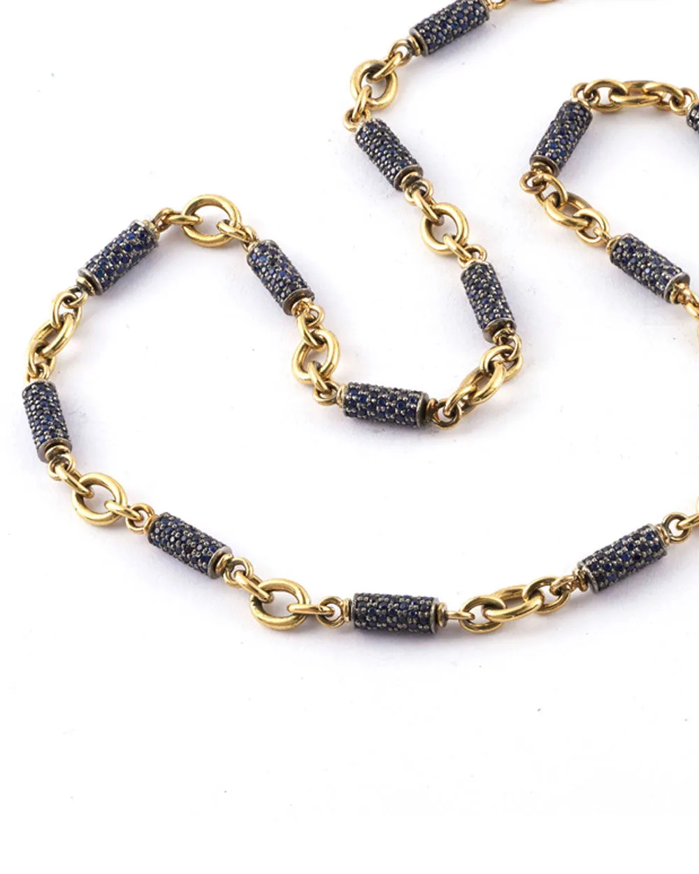 Sapphire Bead Necklace