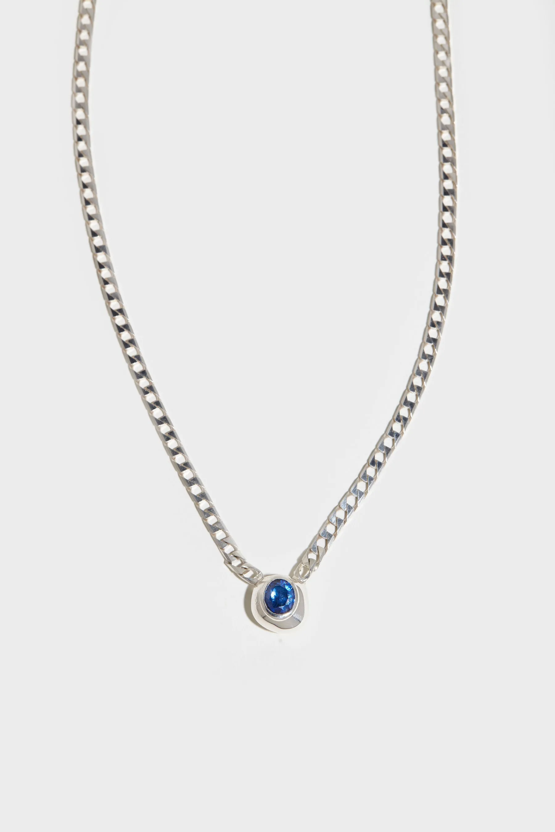 sapphire curb chain