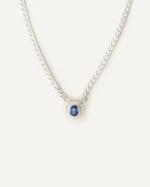sapphire curb chain