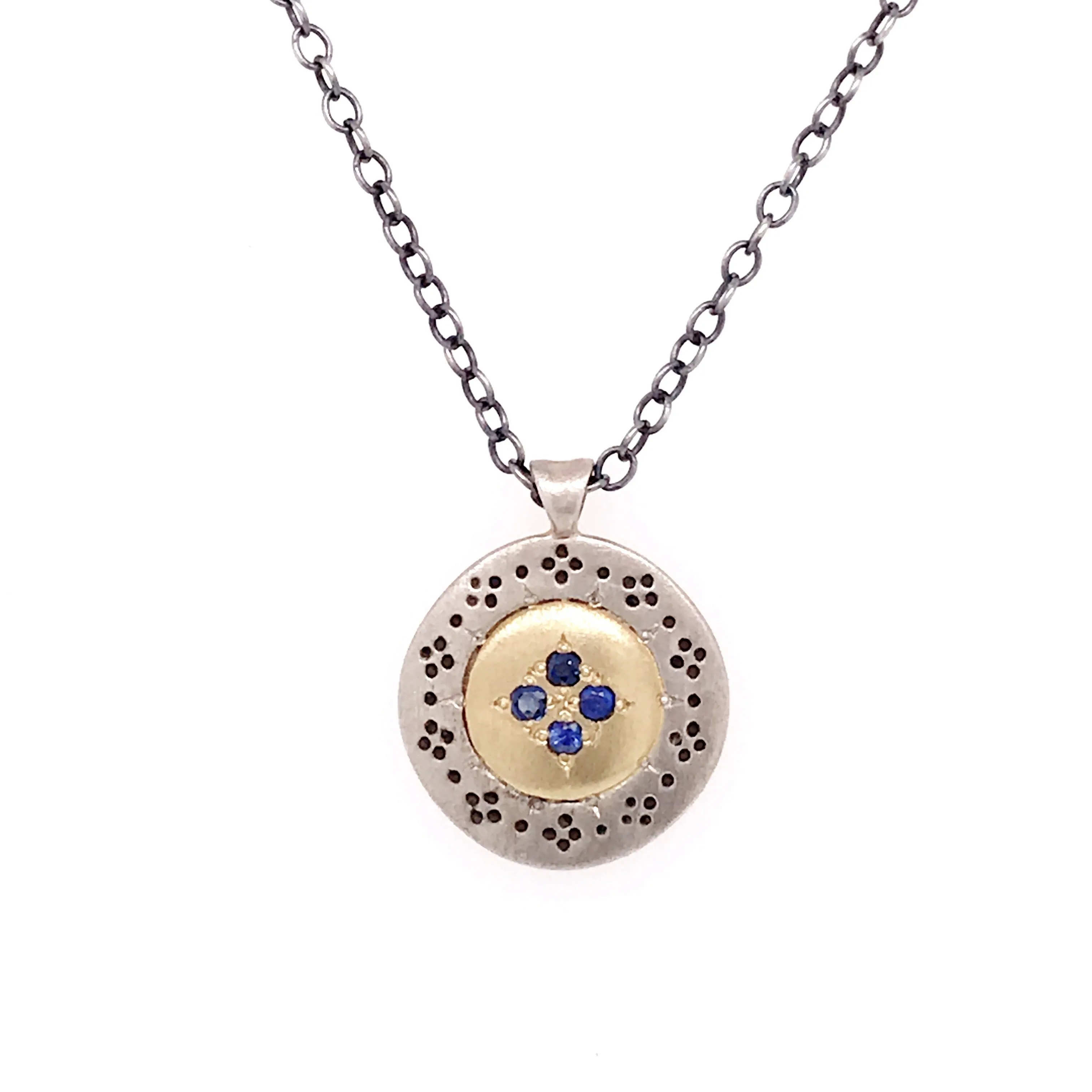 Sapphire Four Star Harmony Pendant