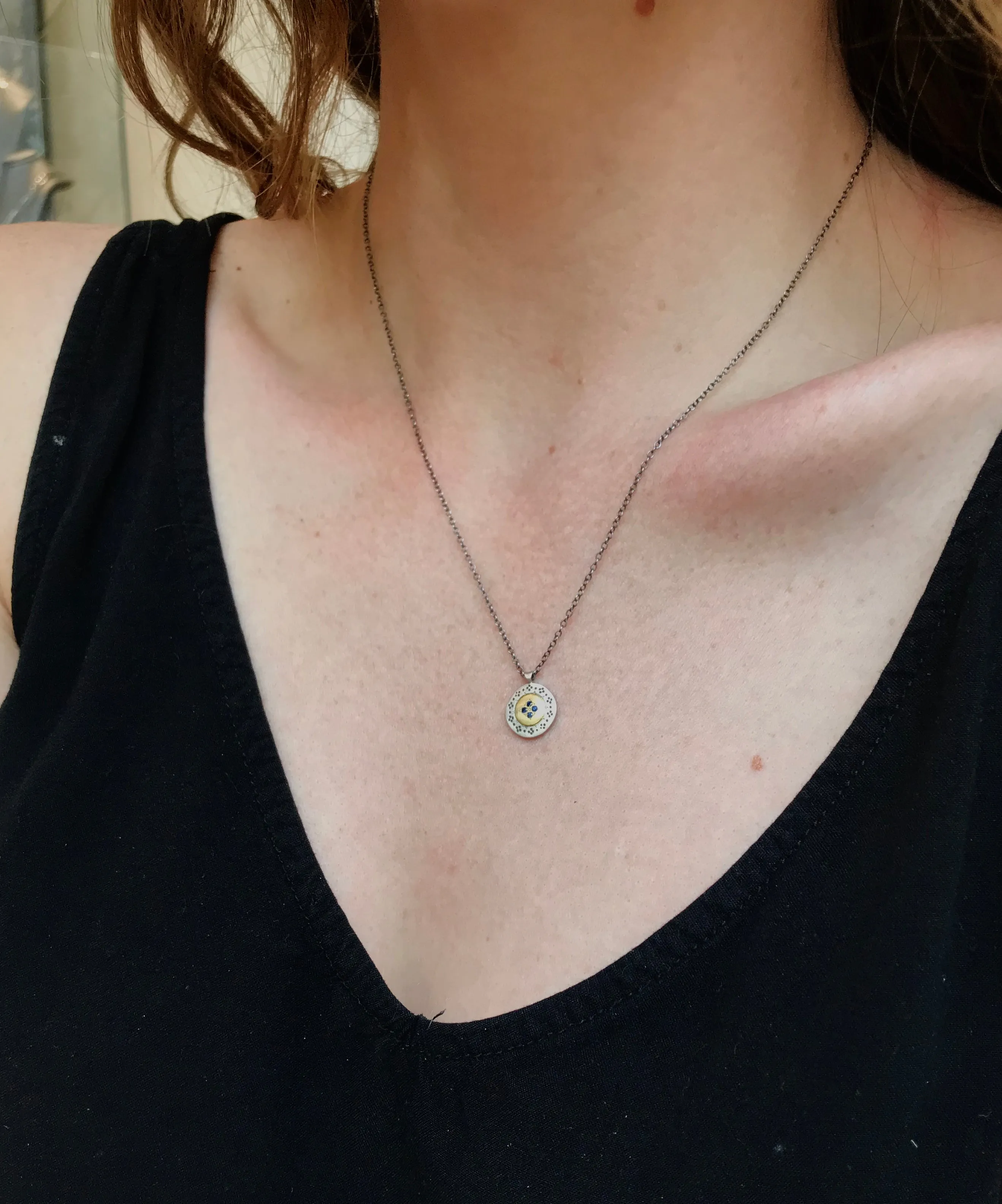 Sapphire Four Star Harmony Pendant