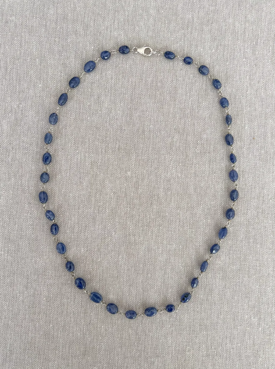 Sapphire Ovals Necklace