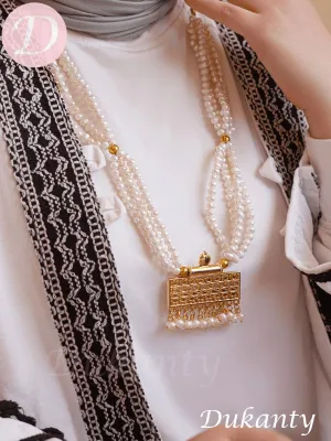 Sedra Arabian Necklace - Natural Pearl