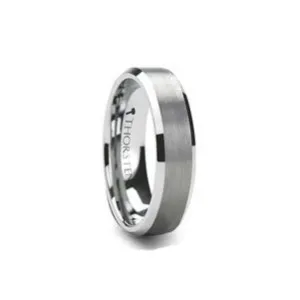 Sheffield Beveled Tungsten Band