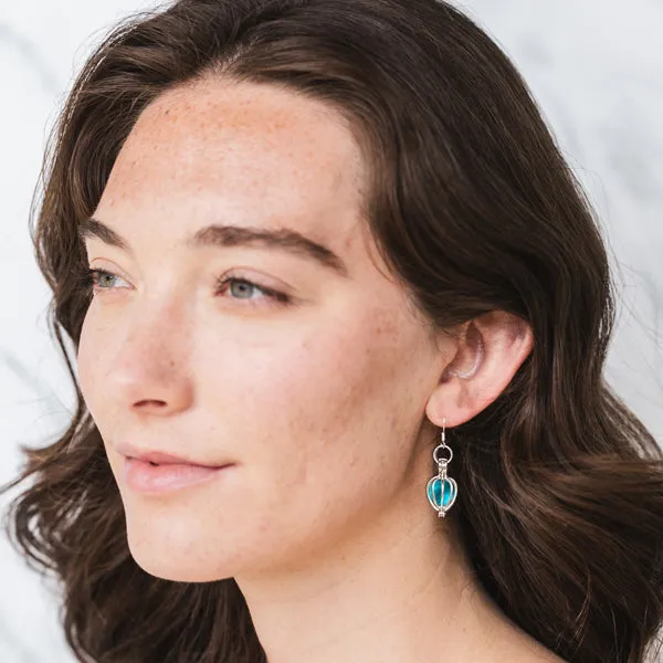 Silver Drop Earrings