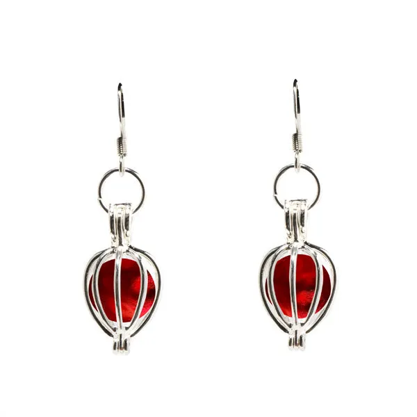 Silver Drop Earrings