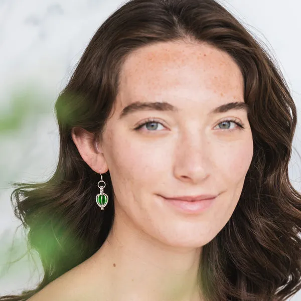 Silver Drop Earrings